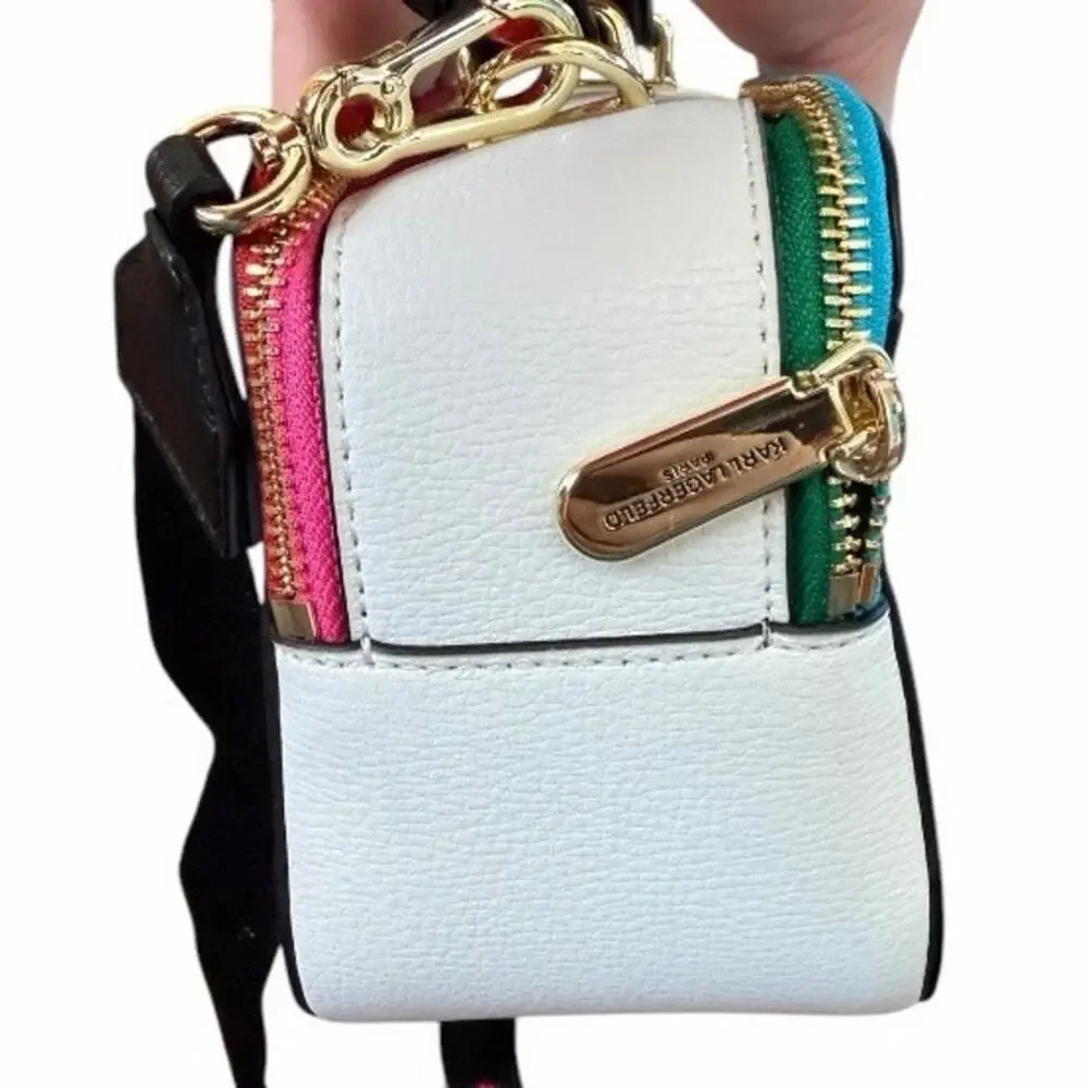 Karl Lagerfeld Paris Agyness Crossbody Bag - Multi-Color Studded